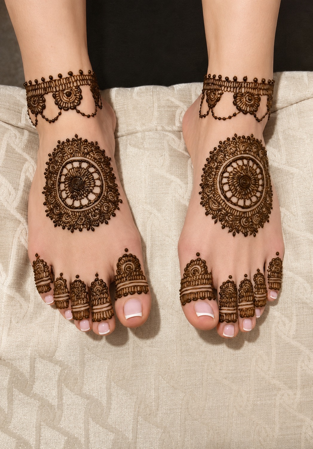 Rajasthani Bridal Feet Mehendi